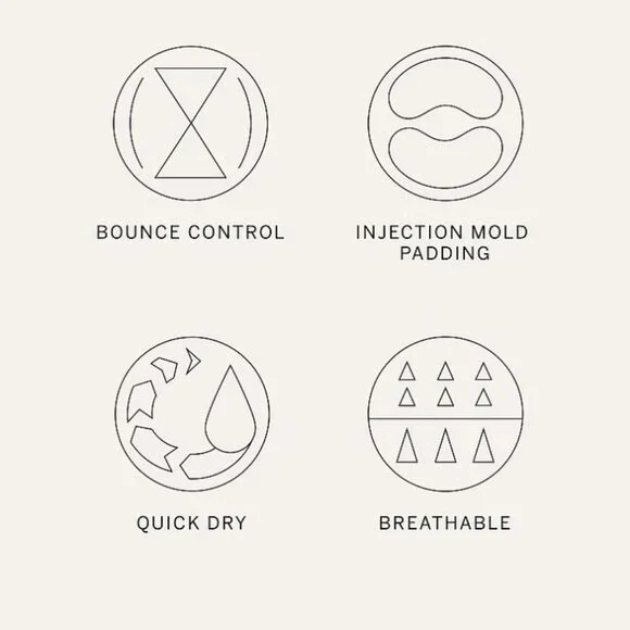 NWOT VICTORIA'S SECRET VSX Featherweight Max™ Sports Bra Gray Grey 32DDD / 32F - Picture 4 of 9